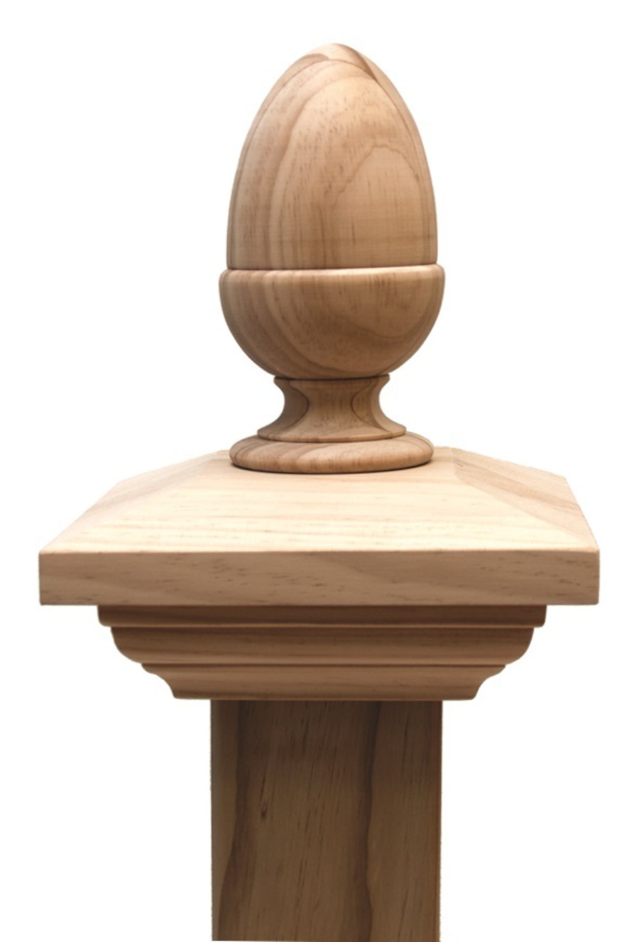Contemporary ACORN post cap to suit 200x200 Rough Sawn Posts Contemporary Post Caps Post